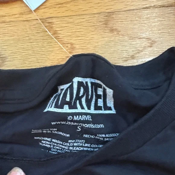 Marvel Deadpool Graphic Tee in Black and Red - Picture 2 of 3